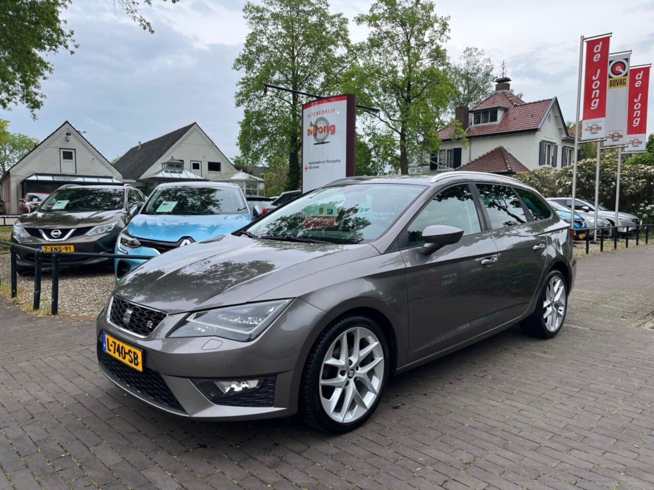 SEAT Leon - ST 1.4 ECOTSI FR 150PK / NAVI / CARPLAY / STOELVERW. / LED / CRUISE CTR. / 18'' LM-VELGEN - AutoWereld.nl