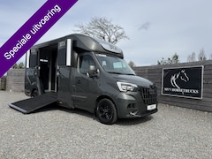 Renault Master - | HORSETRUCK | STX | STALLION 5XL | 2023 | 69.500KM | DUB CAB | HENGST | VERLENGD | 5-SEAT