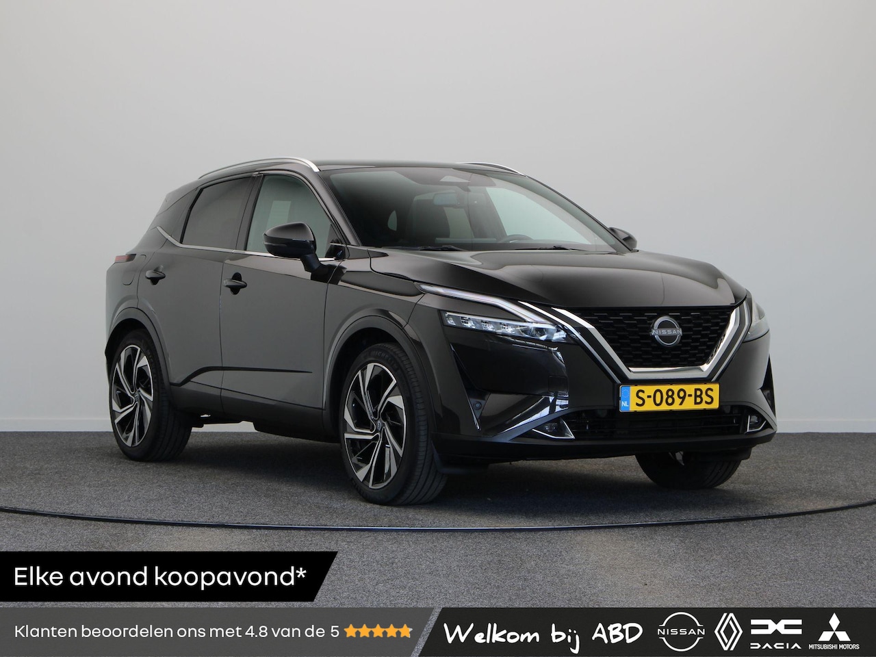 Nissan Qashqai - 158pk MHEV Tekna Plus | Bose | Panorama dak | Head Up Display | Stoel, Stuur en Voorruitve - AutoWereld.nl