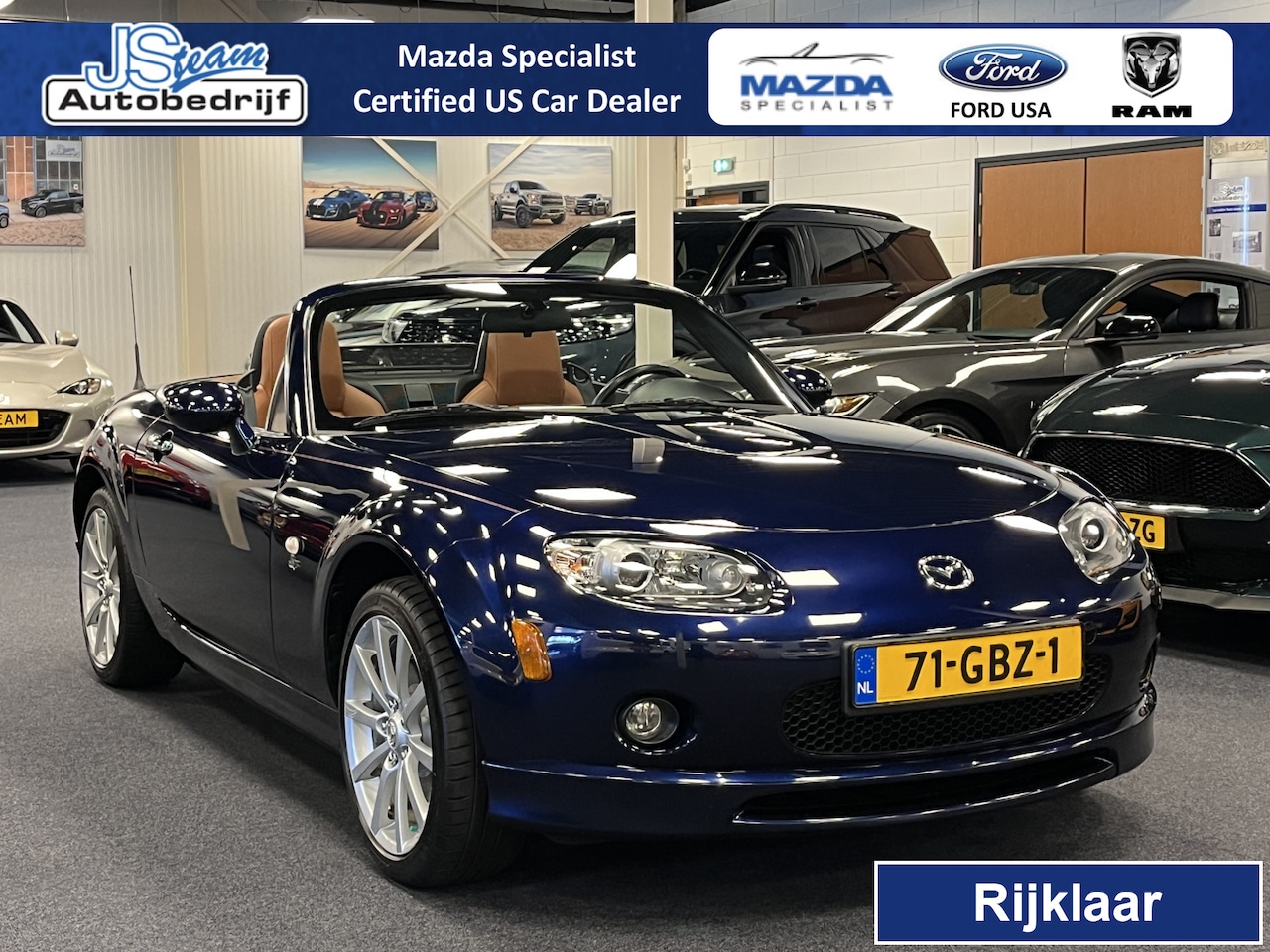 Mazda MX-5 - NC Roadster 2.0i S-VT Miata Grand Touring Automaat Airco Bose Leder 1e eigenaar Nieuwstaat - AutoWereld.nl