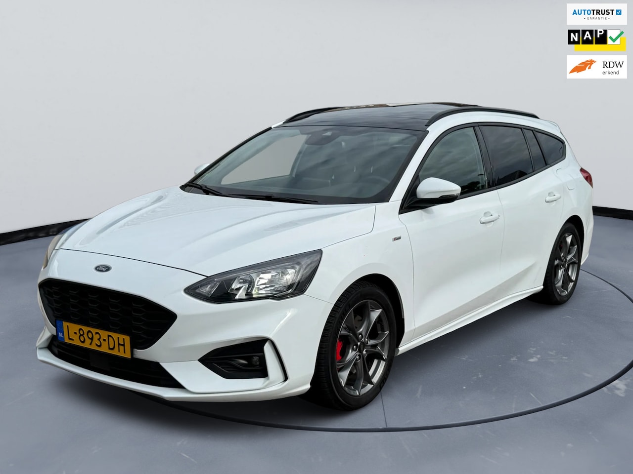 Ford Focus Wagon - 1.0 EcoBoost Hybrid ST Line X Bns|Pano|155PK|NAP|Winterpack|B&O| - AutoWereld.nl