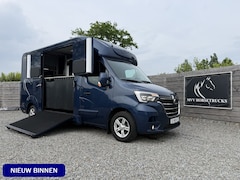 Renault Master - | HORSETRUCK | STX | STALLION 3XL | 2022 | 13.330KM | HENGST | MANUEL | 165PK | 3-SEAT | L