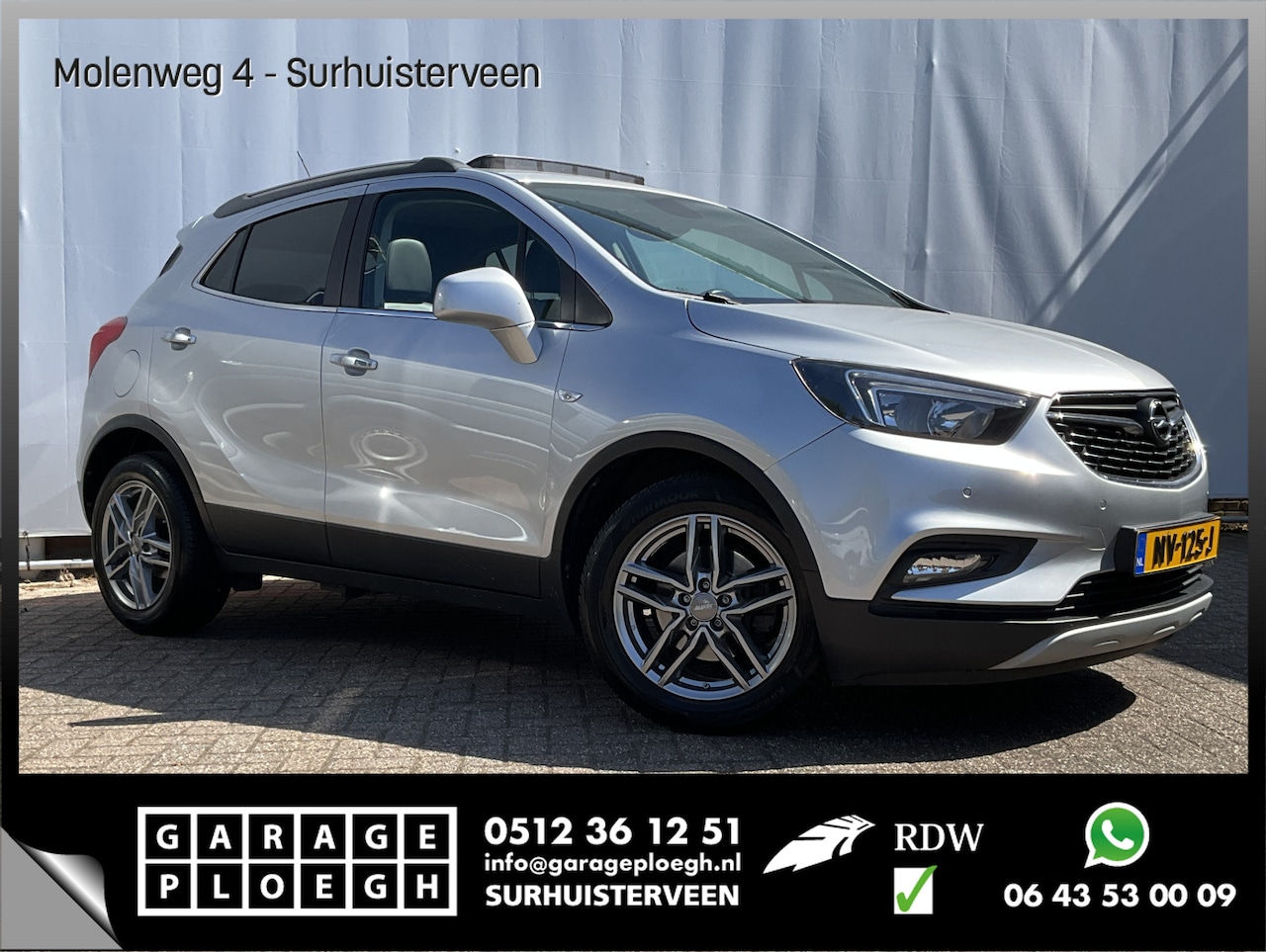Opel Mokka X - 1.4 Turbo Innovation Automaat Pano Trekhaak Leer Stoelverw Orig.NL Voll.Onderhouden! - AutoWereld.nl