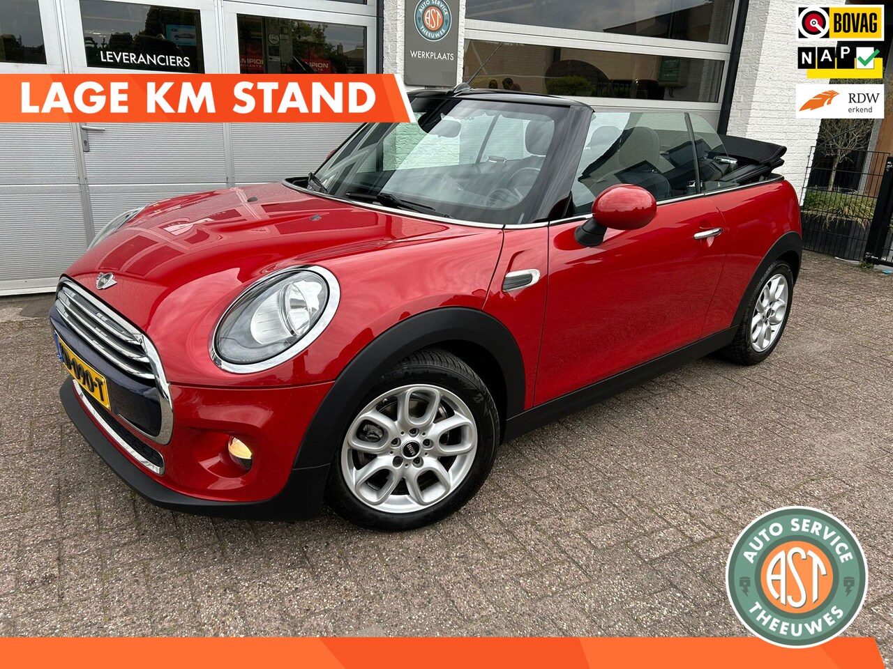 MINI Cabrio - Mini 1.5 Cooper Pepper NL-AUTO|CLIMATE|PDC - AutoWereld.nl