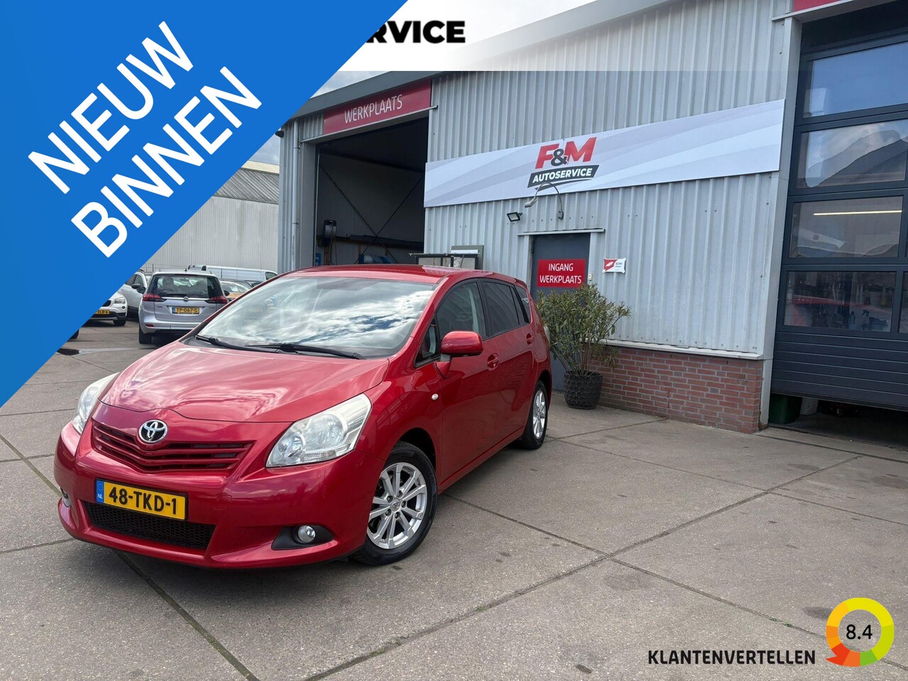 Toyota Verso - 1.8 VVT-i Aspiration Clima, cruise, trekhaak, camera - AutoWereld.nl