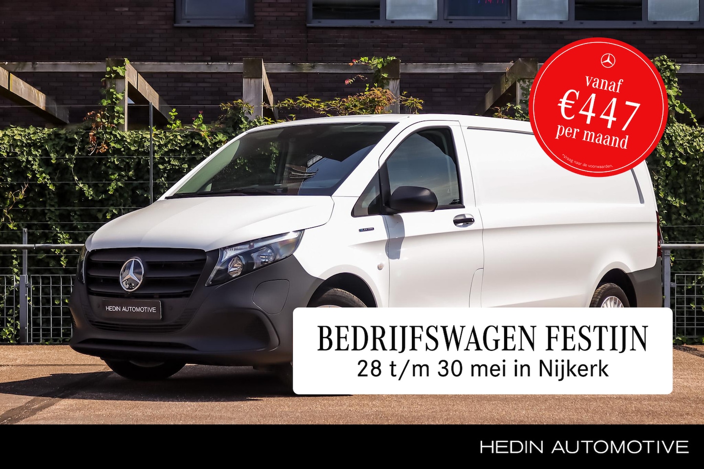Mercedes-Benz eVito - 112 L3 | Smartphone Integratie Pakket | Comfortstoelen | Stoelverwarming | Cruisecontrol | - AutoWereld.nl