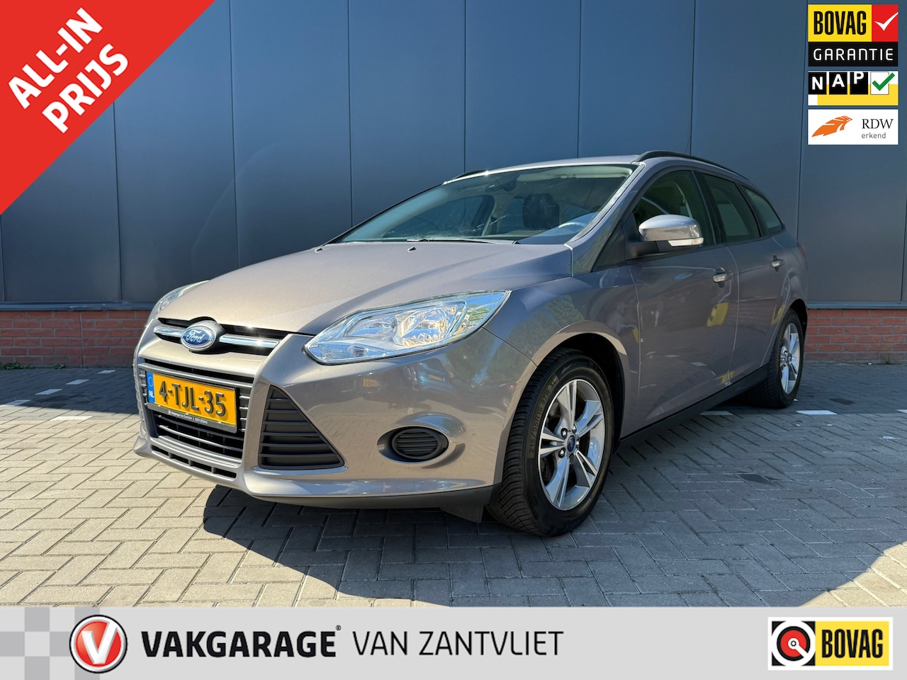 Ford Focus Wagon - 1.0 EcoBoost Edition Plus 1.0 EcoBoost Edition Plus (12 mnd BOVAG-garantie) - AutoWereld.nl