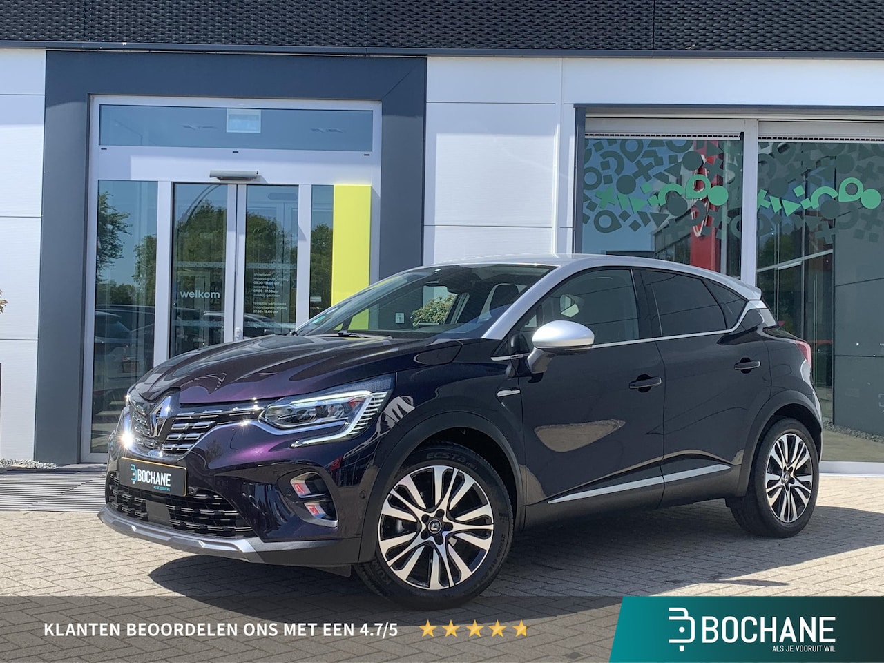 Renault Captur - 1.3 TCe 130 Initiale Paris | Dodehoekdetectie | Stoel- en stuurverwarming | Bochane onderh - AutoWereld.nl