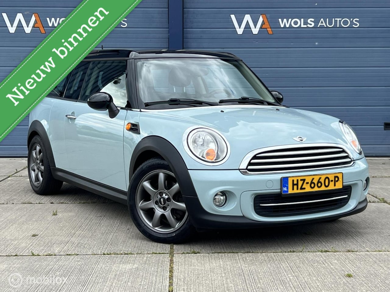 MINI Clubman - 1.6 Cooper Pepper / PRACHTIGE KLEUR / CRUISE / AIRCO! - AutoWereld.nl