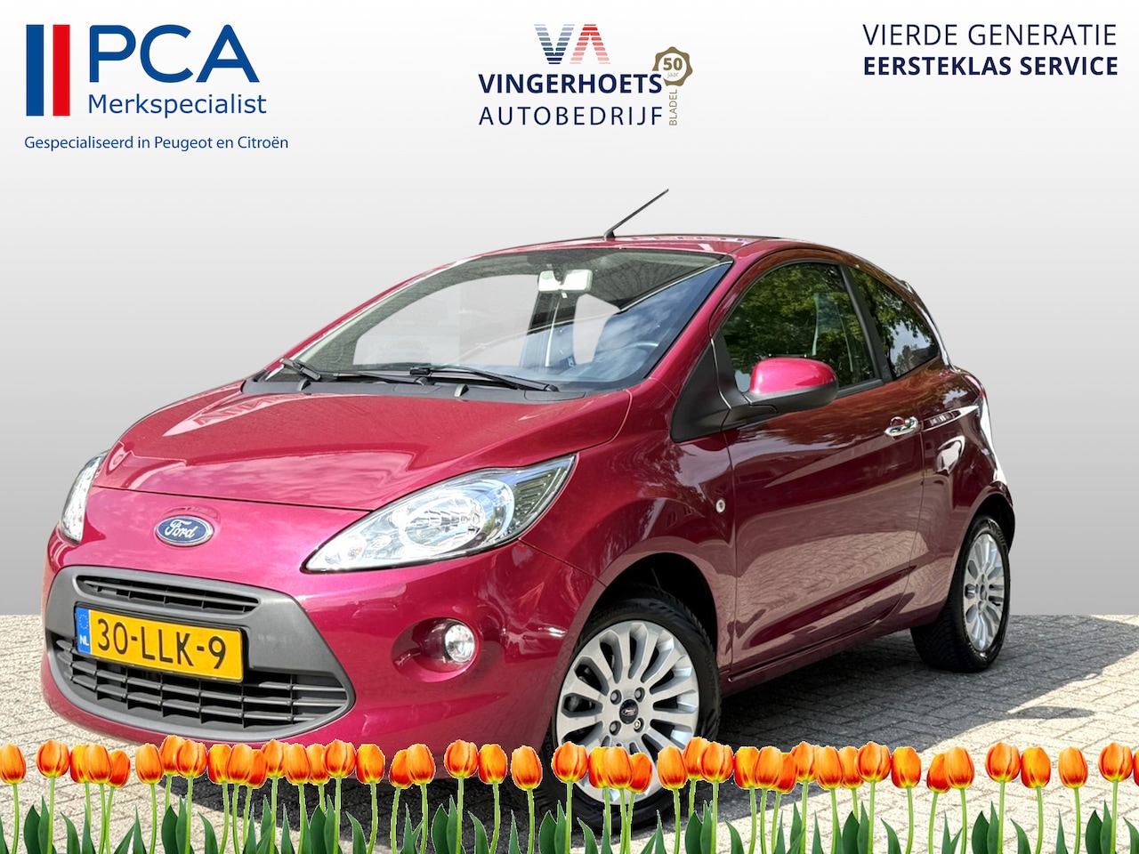 Ford Ka - 1.2 Titanium X * Eerste eigenaar * Km Autopas * L.M. Velgen * Airco * Purple Mean Machine - AutoWereld.nl