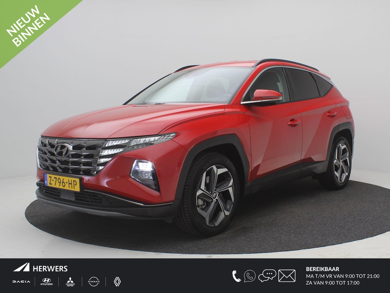 Hyundai Tucson - 1.6 T-GDI HEV Premium / Blindspot Camera / 360 Camera / Trekhaak / Bestuurdersstoel met ge - AutoWereld.nl