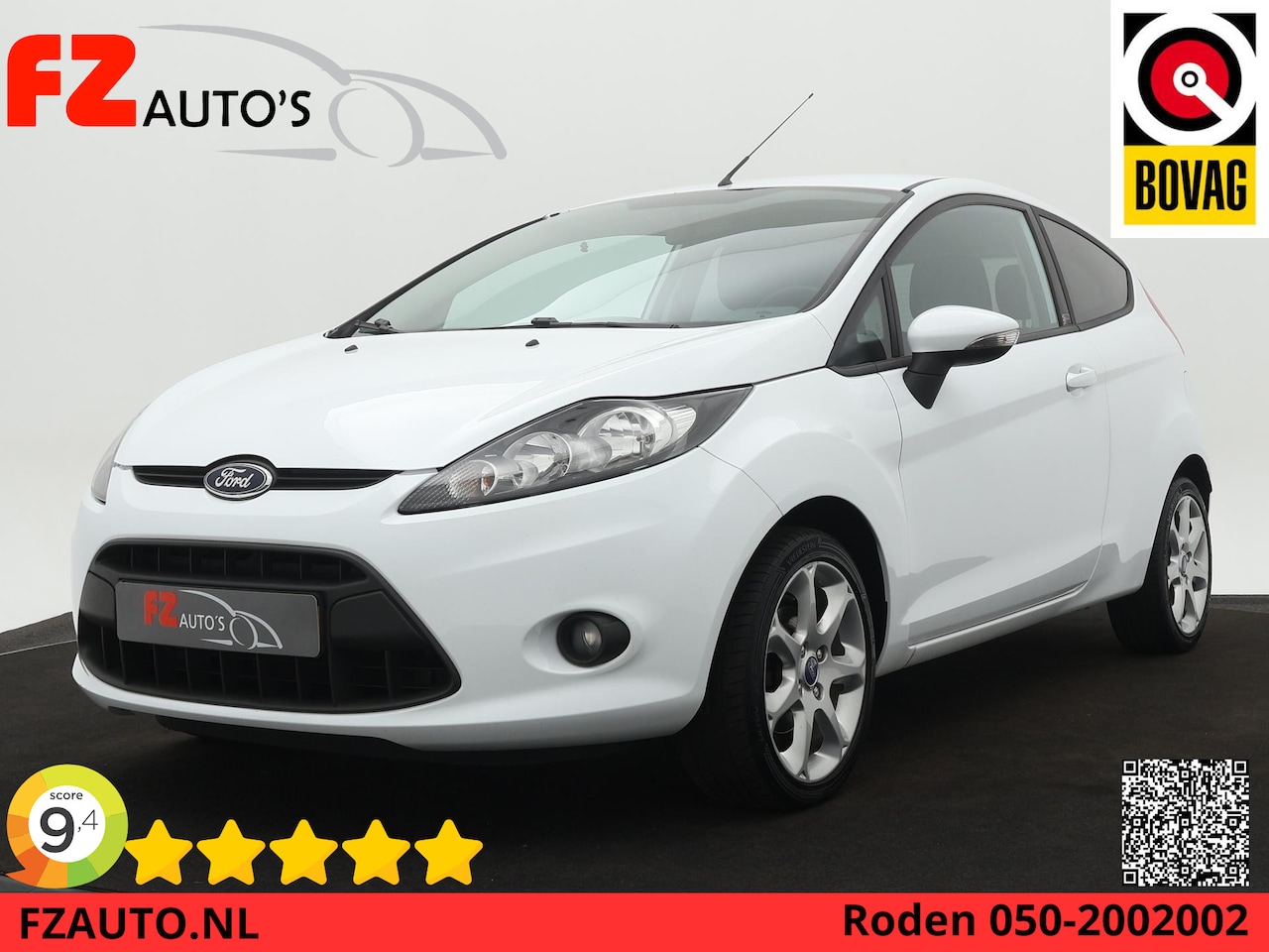 Ford Fiesta - 1.25 S-Edition - Airconditioning - Radio - Lm Velgen - Rijklaarprijs! - AutoWereld.nl