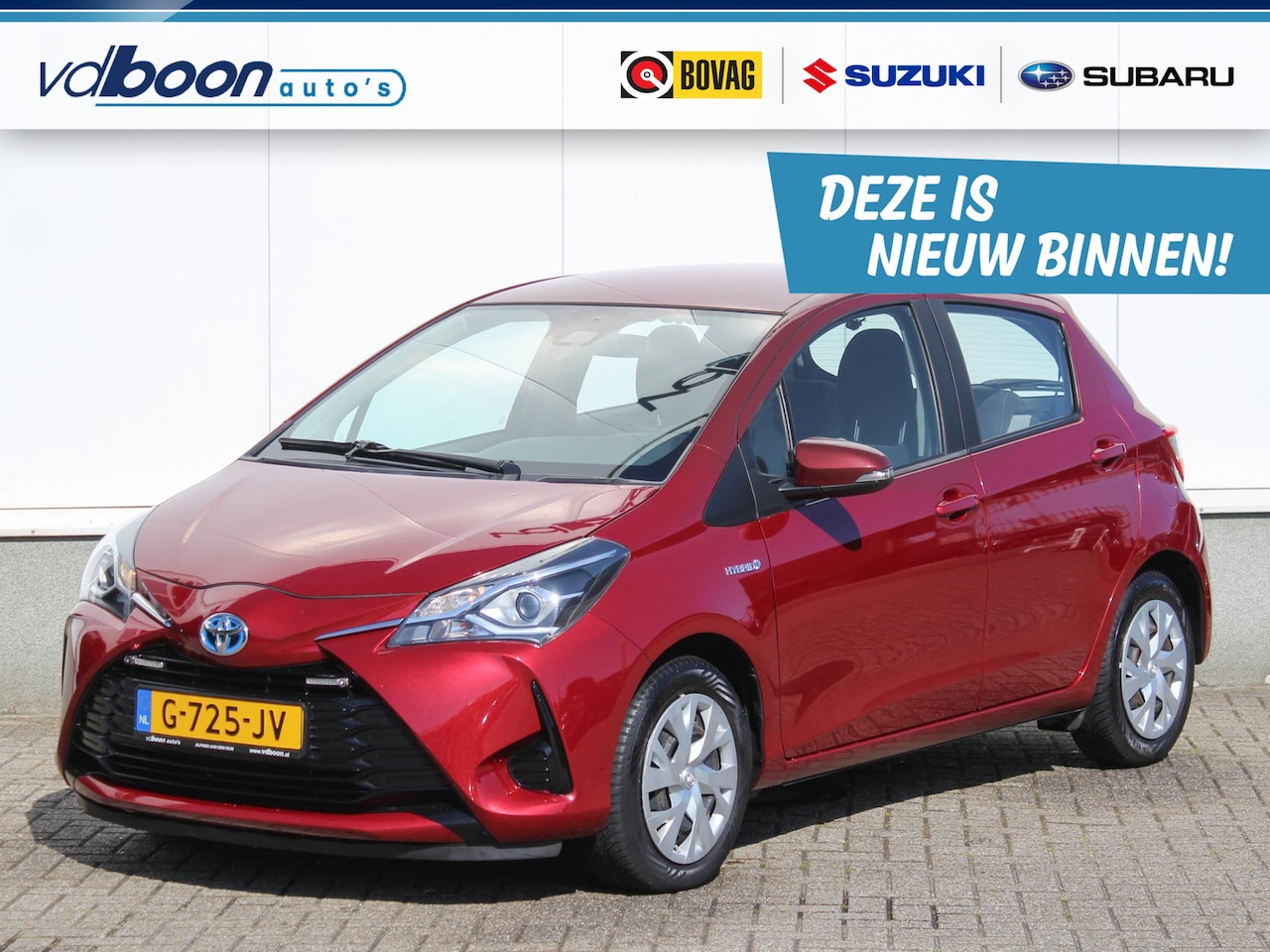 Toyota Yaris - 1.5 Hybrid Active Automaat | Camera | Clima | Cruise | All Season - AutoWereld.nl