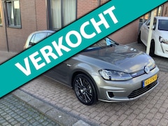 Volkswagen e-Golf - E-Golf vol opties