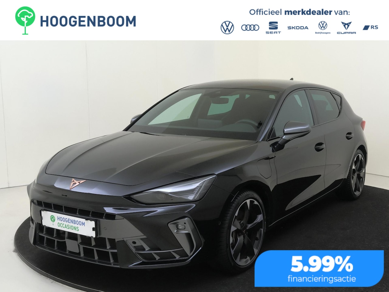 CUPRA Leon - 1.5 TSI e-Hybrid Business | SoH 100% | Parkeerassistent | Kuipstoelen | Keyless | Stoel- e - AutoWereld.nl