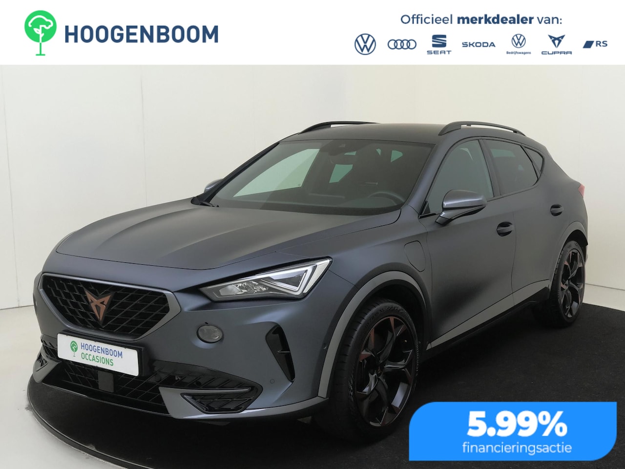 CUPRA Formentor - 1.4 e-Hybrid VZ Performance | SoH 100% | Matte lak | Stoel- en stuurwielverwarming | Sfeer - AutoWereld.nl