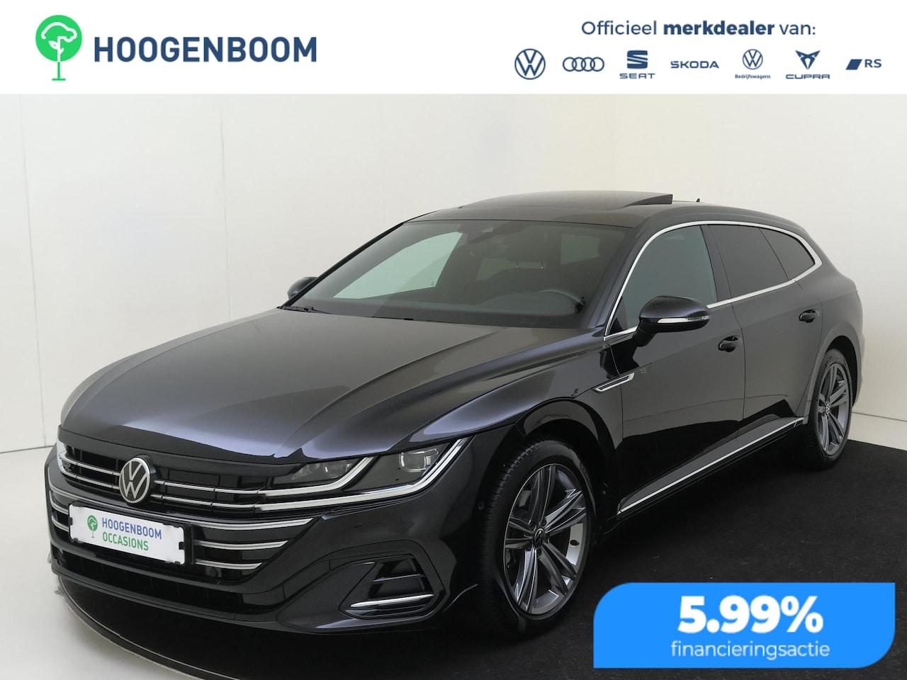 Volkswagen Arteon Shooting Brake - 1.4 TSI eHybrid R-Line Business+ | SoH 98% | Panoramadak | Head-up display | 360 camera | - AutoWereld.nl
