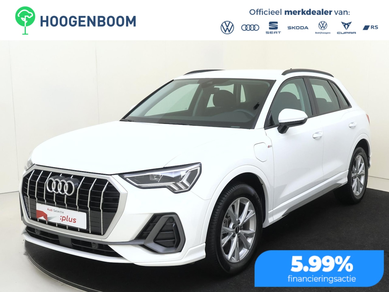 Audi Q3 - 45 TFSI e S edition | SoH 93% | Full LED verlichting | CarPlay | Dodehoek detectie | Groot - AutoWereld.nl