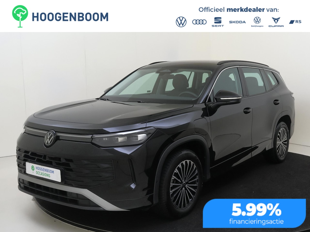 Volkswagen Tayron - 1.5 eHybrid Life Edition | SoH 100% | Trekhaak | Adaptieve demping | Parkeerassistent | Na - AutoWereld.nl