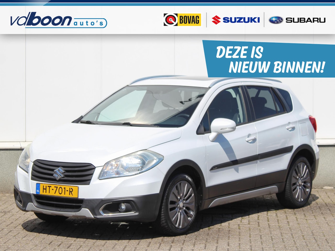 Suzuki SX4 S-Cross - 1.6 Exclusive | Navi | Clima | Park sens | Schuifdak | Lm-Velgen | Trekhaak - AutoWereld.nl