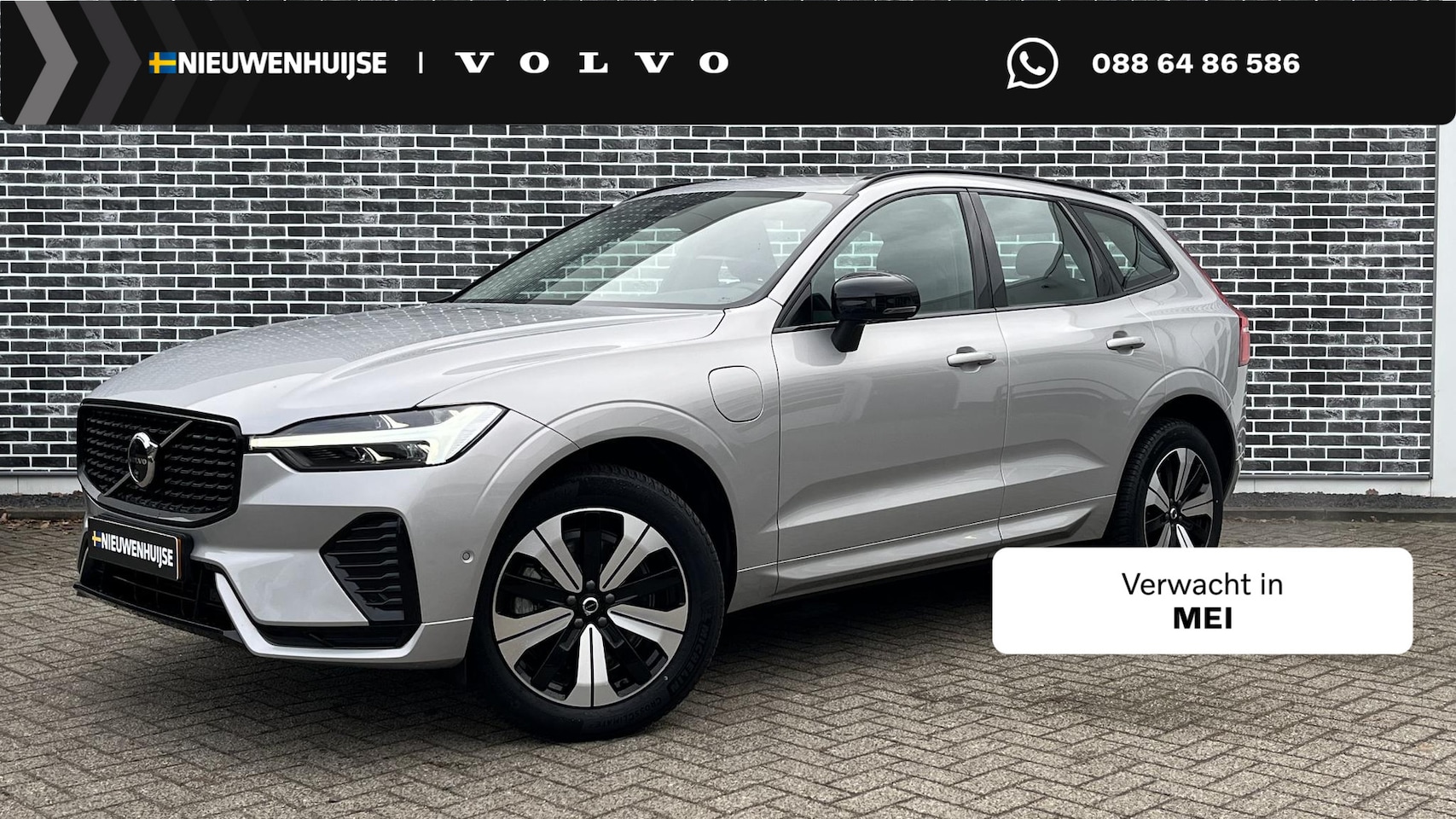 Volvo XC60 - T6 Plug-in hybrid AWD Plus Dark | Trekhaak | Stoel- en Stuurwielverwarming | Adaptieve Cru - AutoWereld.nl