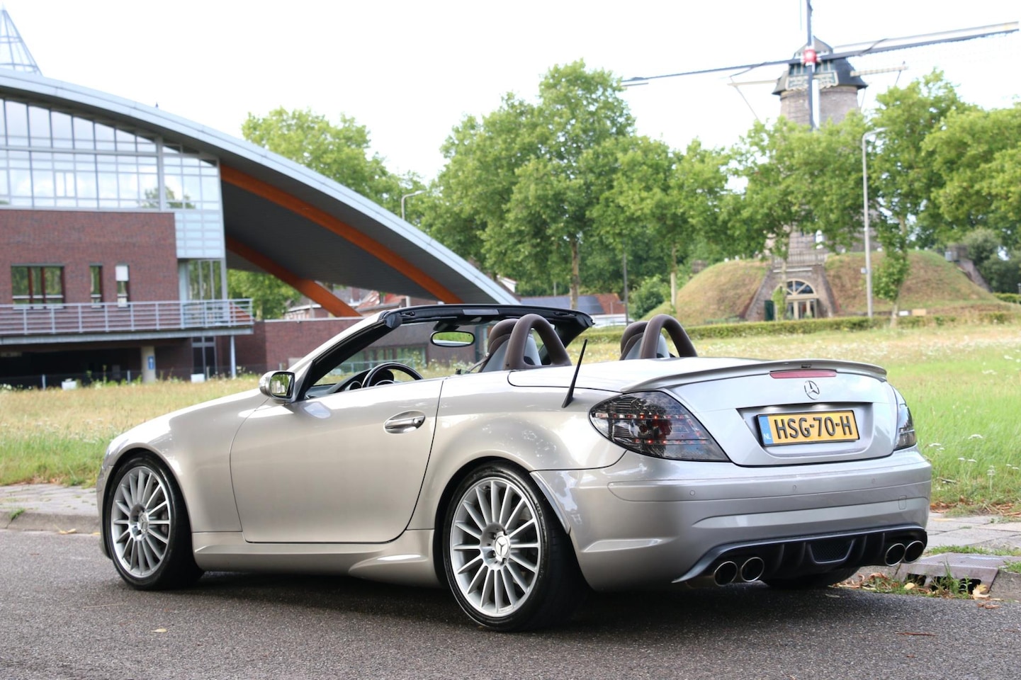 Mercedes-Benz SLK-klasse - 350 7G-Tronic Aut AMG Full Option Uniek 3.5 V6 272Pk 200kW 1e eigenaar voor de Liefhebber - AutoWereld.nl