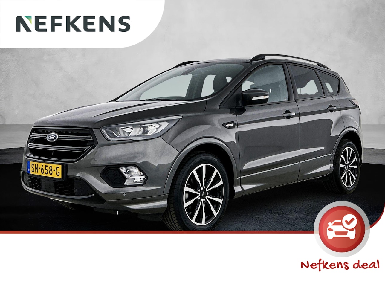 Ford Kuga - 1.5 ST Line 120pk | 1ste Eigenaar | Navigatie | Climate Control | Cruise Control | Parkeer - AutoWereld.nl