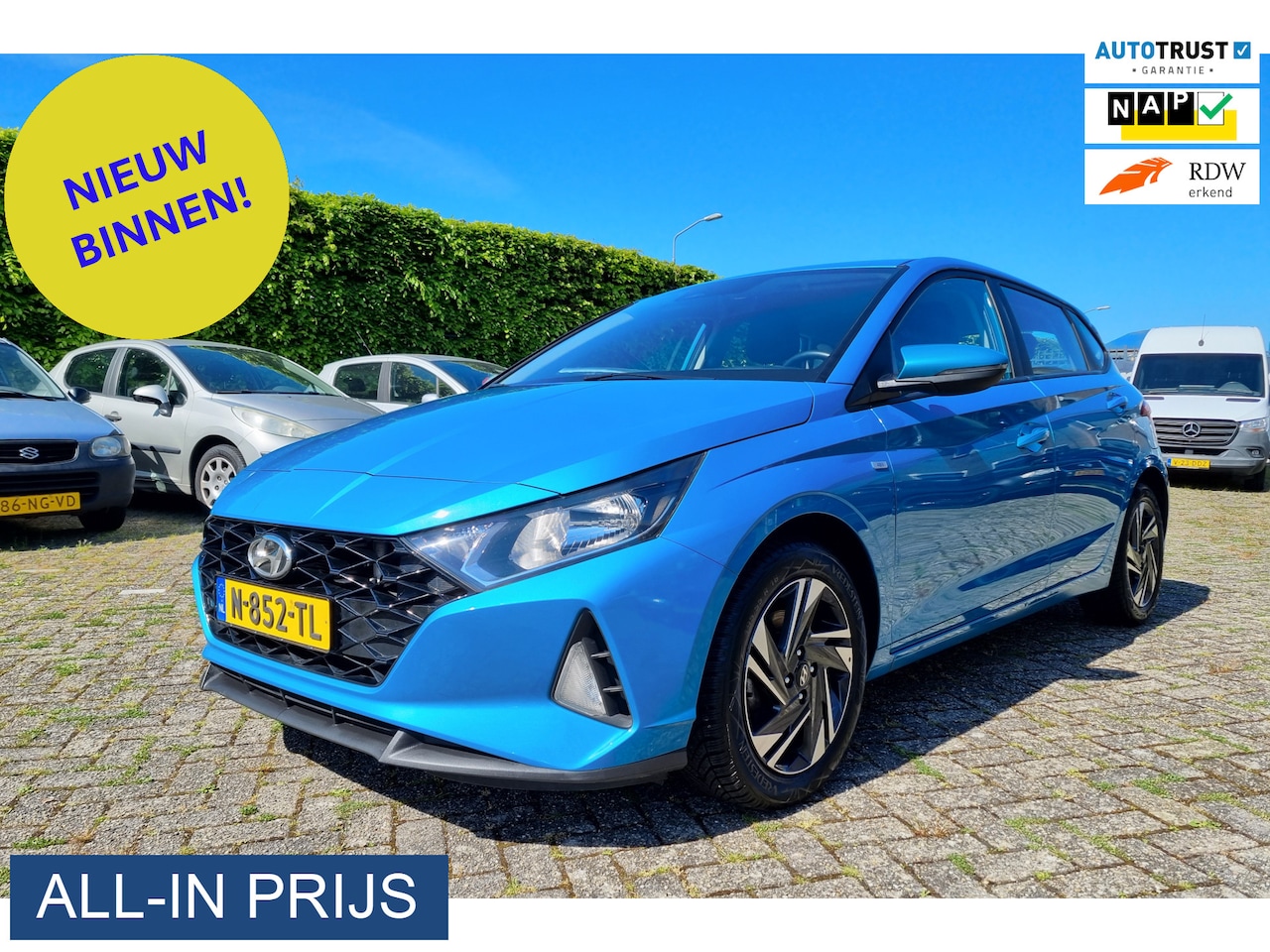 Hyundai i20 - 1.0 T-GDI Comfort Smart ✅NETTE AUTO! ✅TREKHAAK - AutoWereld.nl