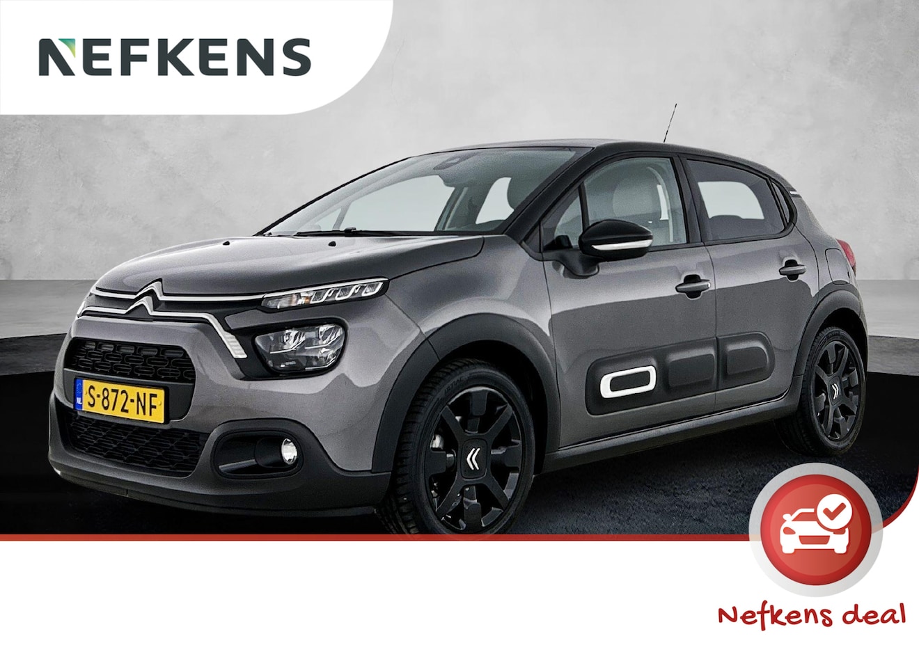 Citroën C3 - 1.2 Feel Edition 82pk | Stof/Leder | Navigatie | Camera | Climate Control | Cruise Control - AutoWereld.nl
