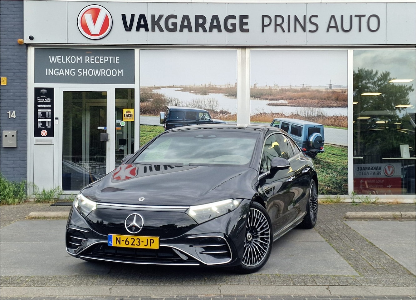 Mercedes-Benz EQS - 450+ Edition 1 108 kWh |4WD|2 DE EIGENAAR|BURMESTER|STOEL.VW\KOELING|HYPERSCREEN|KEYLESS|P - AutoWereld.nl