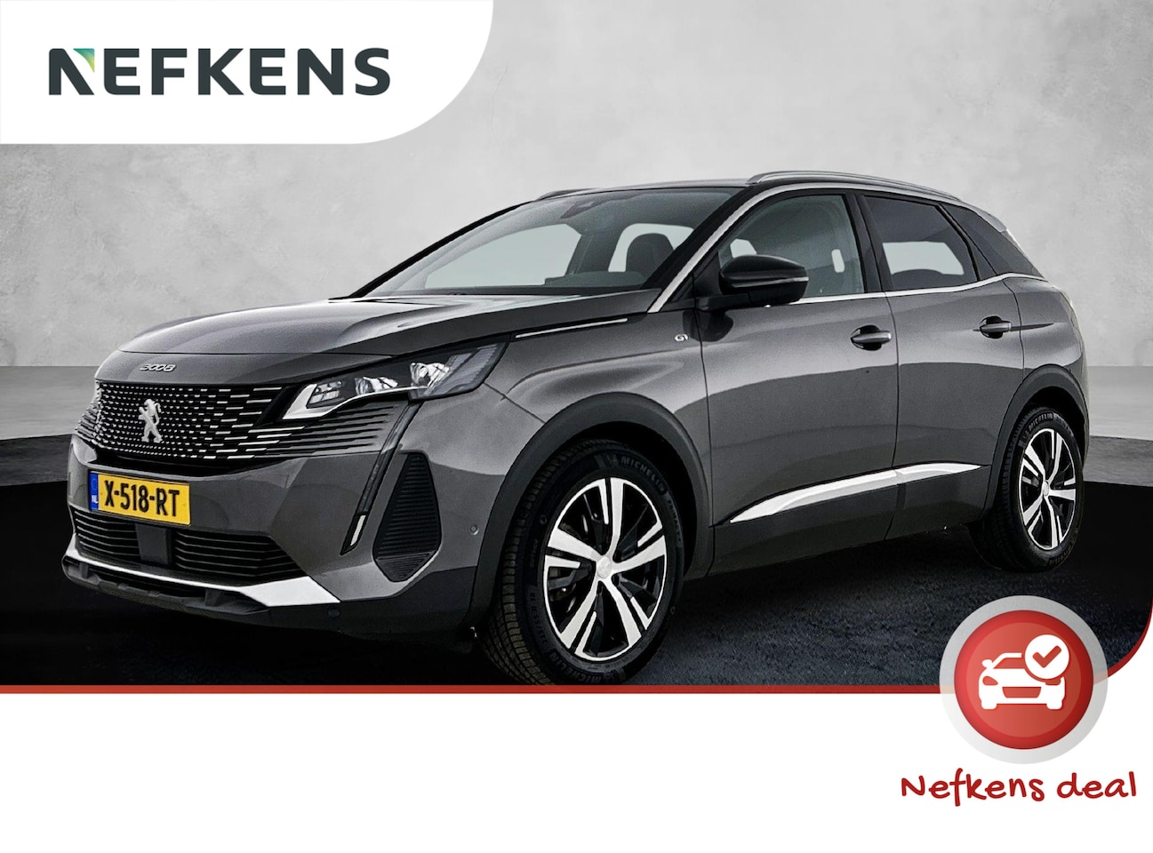 Peugeot 3008 - 1.2 GT 130pk Automaat | Navigatie | Climate Control | Adaptieve Cruise Control | Camera | - AutoWereld.nl