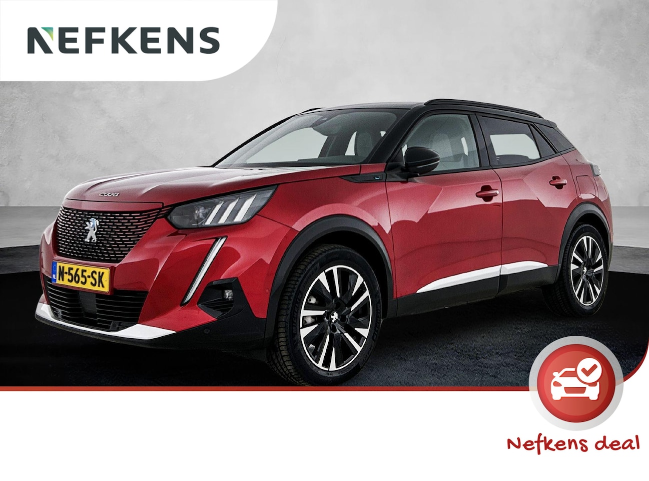 Peugeot e-2008 - EV GT Pack 50 kWh 136pk Automaat | Trekhaak | Navigatie | Climate Control | Adaptieve Crui - AutoWereld.nl