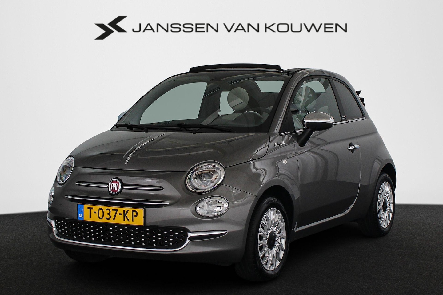 Fiat 500 C - 1.0 Hybrid Dolcevita Navigatie Climate Control Carplay 15" LMW - AutoWereld.nl