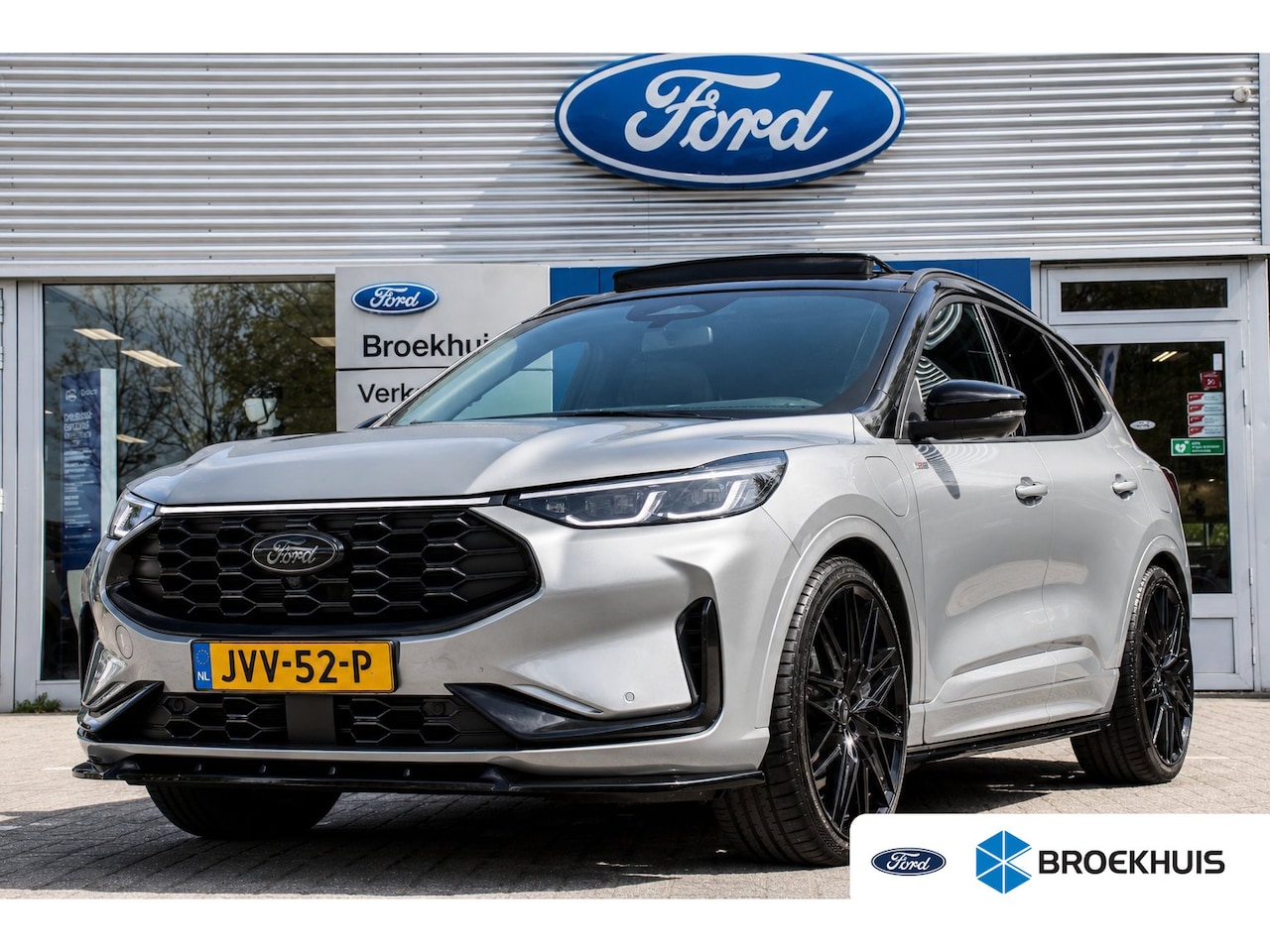 Ford Kuga - 2.5 PHEV ST-Line X | UNIEK! | 22'' LMV | BI TONE | MAXTON DESIGN | PANO DAK | ELEKTR TREKH - AutoWereld.nl