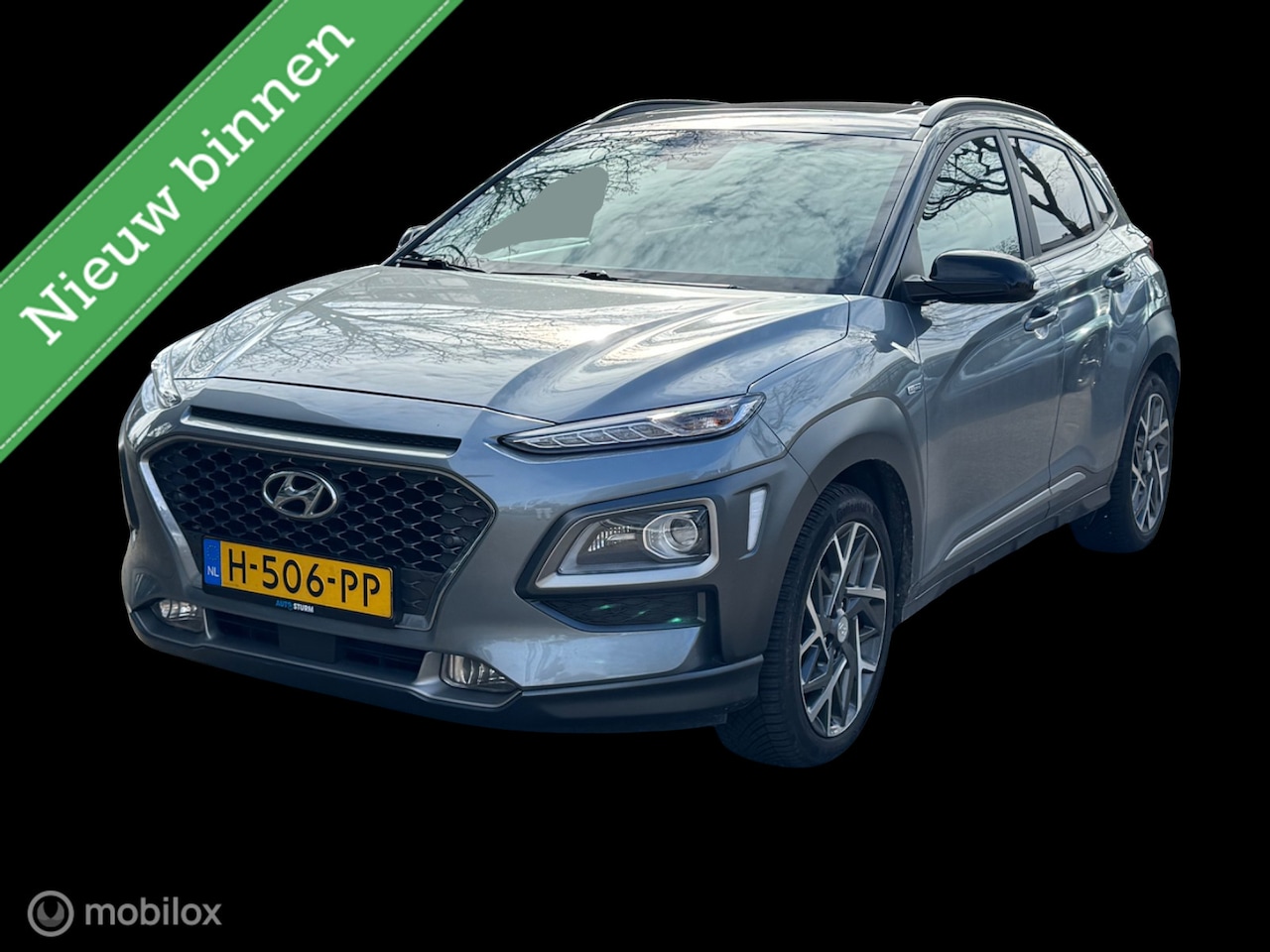 Hyundai Kona - 1.6 GDI HEV Premium Sky | SCHUIFDAK - RIJKLAARPRIJS - AutoWereld.nl