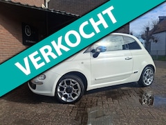 Fiat 500 C - 1.2 Lounge Cabrio Automaat Airco / Carplay / Sound System / Blouthoot / Parkeer Sensoren /