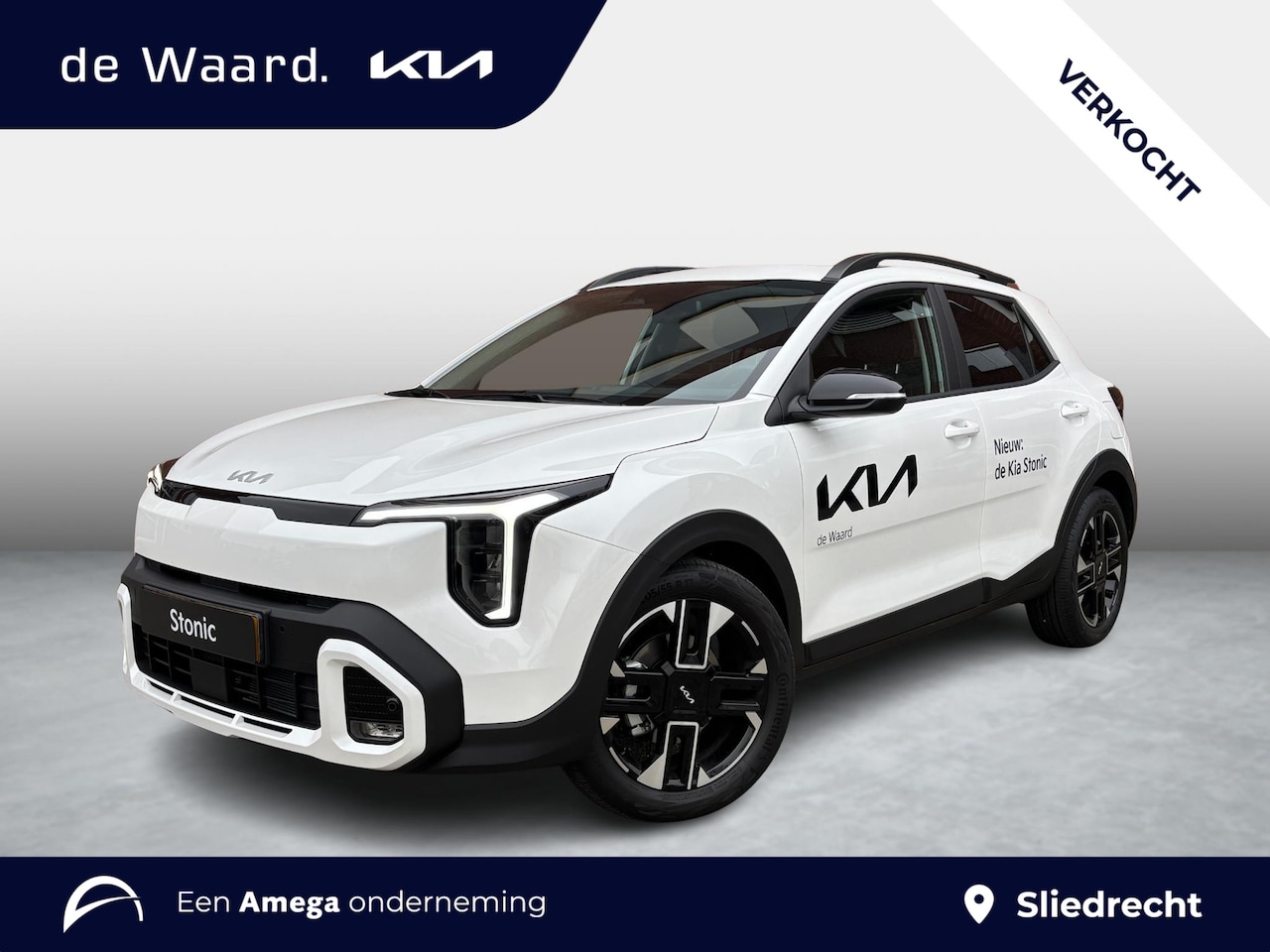 Kia Stonic - GT-Line 1.0 T-GDi MHEV 116pk | SCHUIF/KANTELDAK | DODEHOEKBEW. | EXTRA GETINTE RAMEN | CLI - AutoWereld.nl
