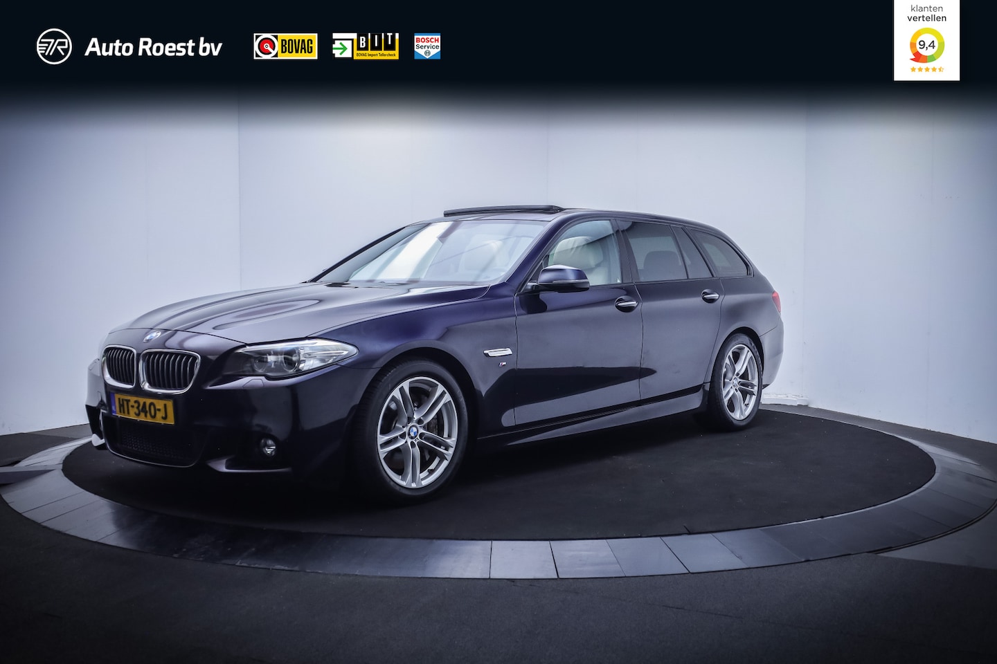 BMW 5-serie Touring - 528iA High Executive PANO | HARMAN KARDON | MEMORY | LEDER | XENON | NAVI | ELEK KLEP | PD - AutoWereld.nl