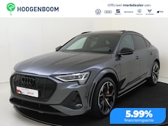 Audi e-tron Sportback - S quattro 95 kWh | SoH 100% | Panoramadak | Lederen bekleding ‘Valcona’ | Luchtvering | Ba