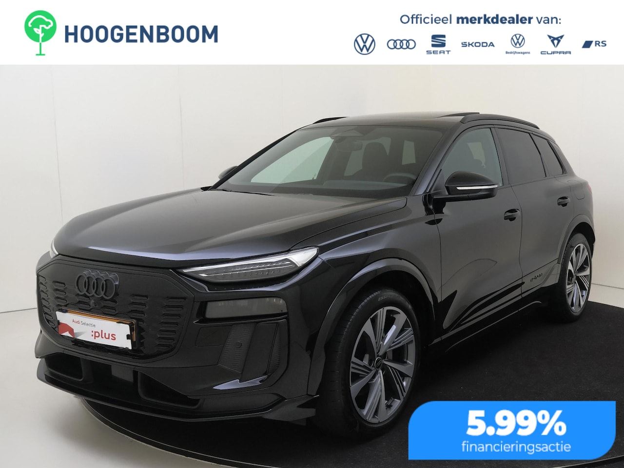 Audi Q6 e-tron - S edition performance 100 kWh | Panoramadak | SoH 78% | Luchtvering | Warmtepomp | Head-up - AutoWereld.nl