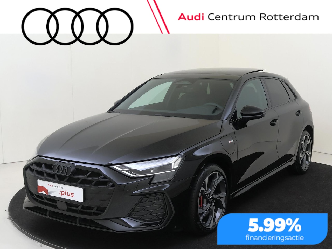 Audi A3 Sportback - 45 TFSI e S edition Competition | Panoramadak | SONOS audio | Keyless | Sfeerverlichting | - AutoWereld.nl