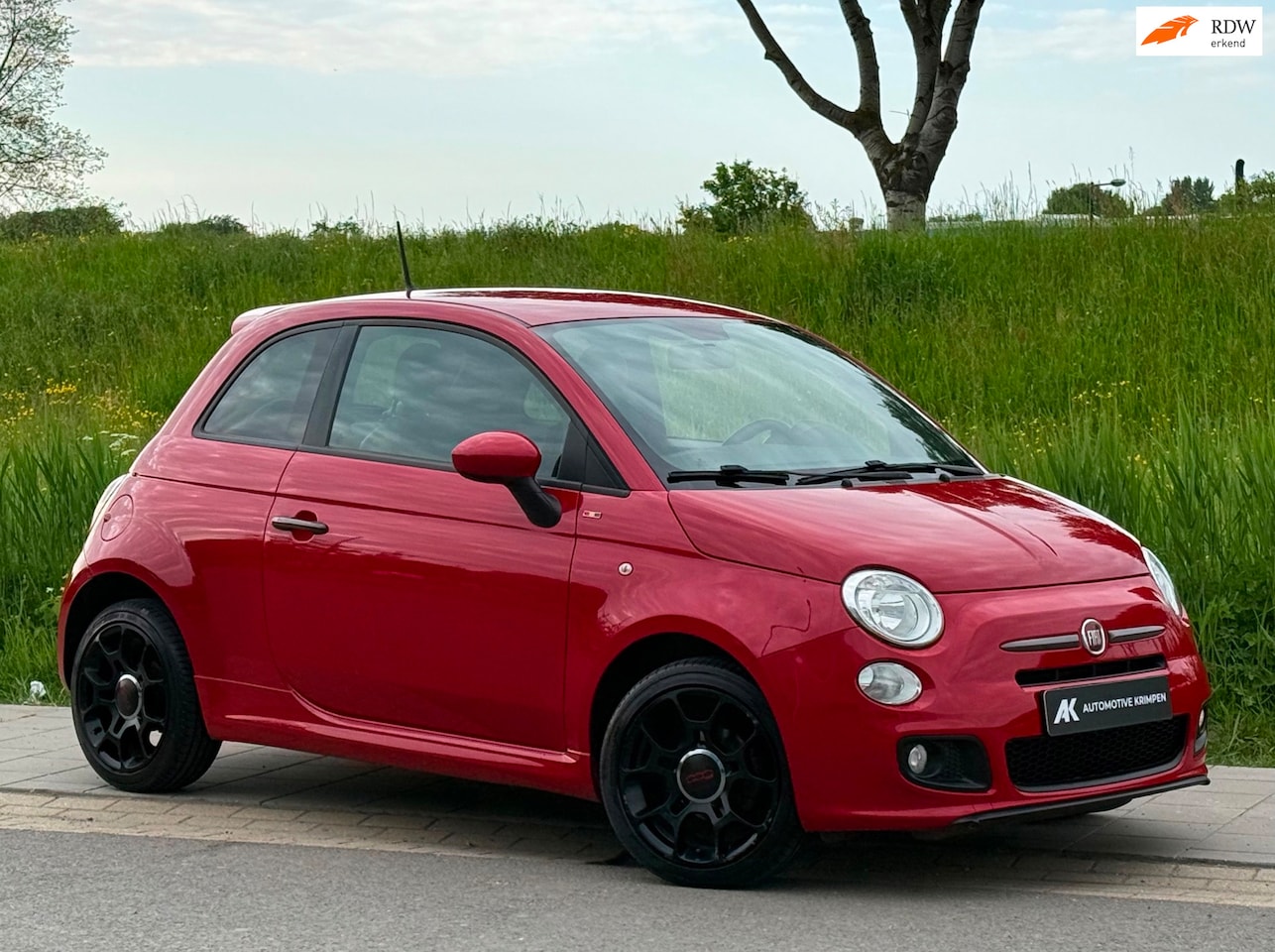 Fiat 500 - S 1.2 NL | 2e Eigenaar | Vol Onderh | Half Leer | Park Sensor | Stuurbed | Boekjes - AutoWereld.nl