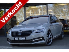Skoda Superb Combi - 1.5 TSI ACT Sportline Led Leder Panorama Virtual Camera Keyless Pdc