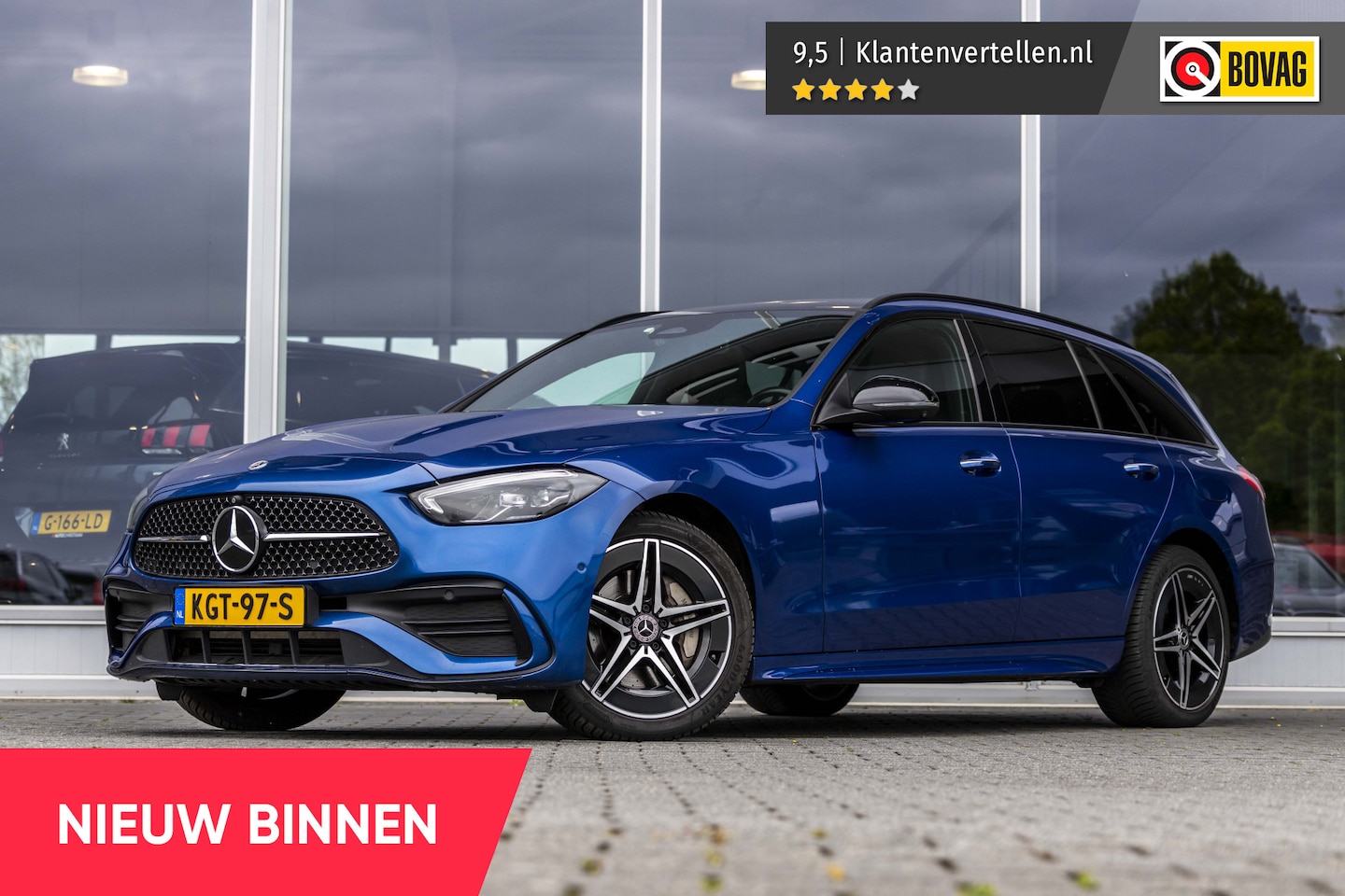 Mercedes-Benz C-klasse Estate - 300 e AMG Line | Pano | Burmester - AutoWereld.nl
