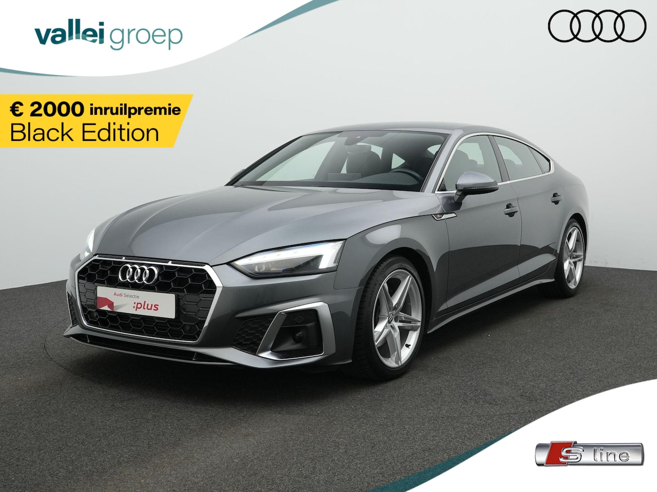 Audi A5 Sportback - 35 TFSI 150 pk S-tronic S edition / S-Line | Trekhaak | Matrix LED | Achteruitrijcamera | - AutoWereld.nl