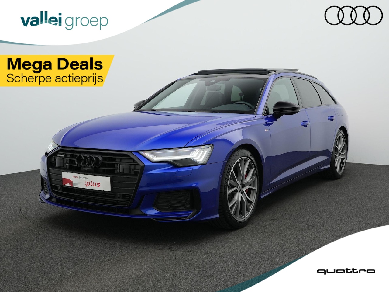 Audi A6 Avant - 55 TFSI e Quattro Pro Line S Competition / S-Line | Panoramadak | Trekhaak | Lederpakket | - AutoWereld.nl
