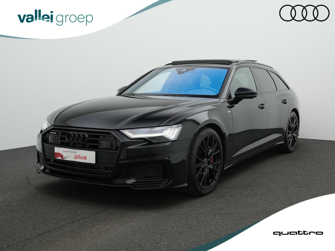 Audi A6 Avant - 55 TFSI e Quattro Competition / S-Line | Panoramadak | Trekhaak | Nachtzicht | Head-up dis - AutoWereld.nl