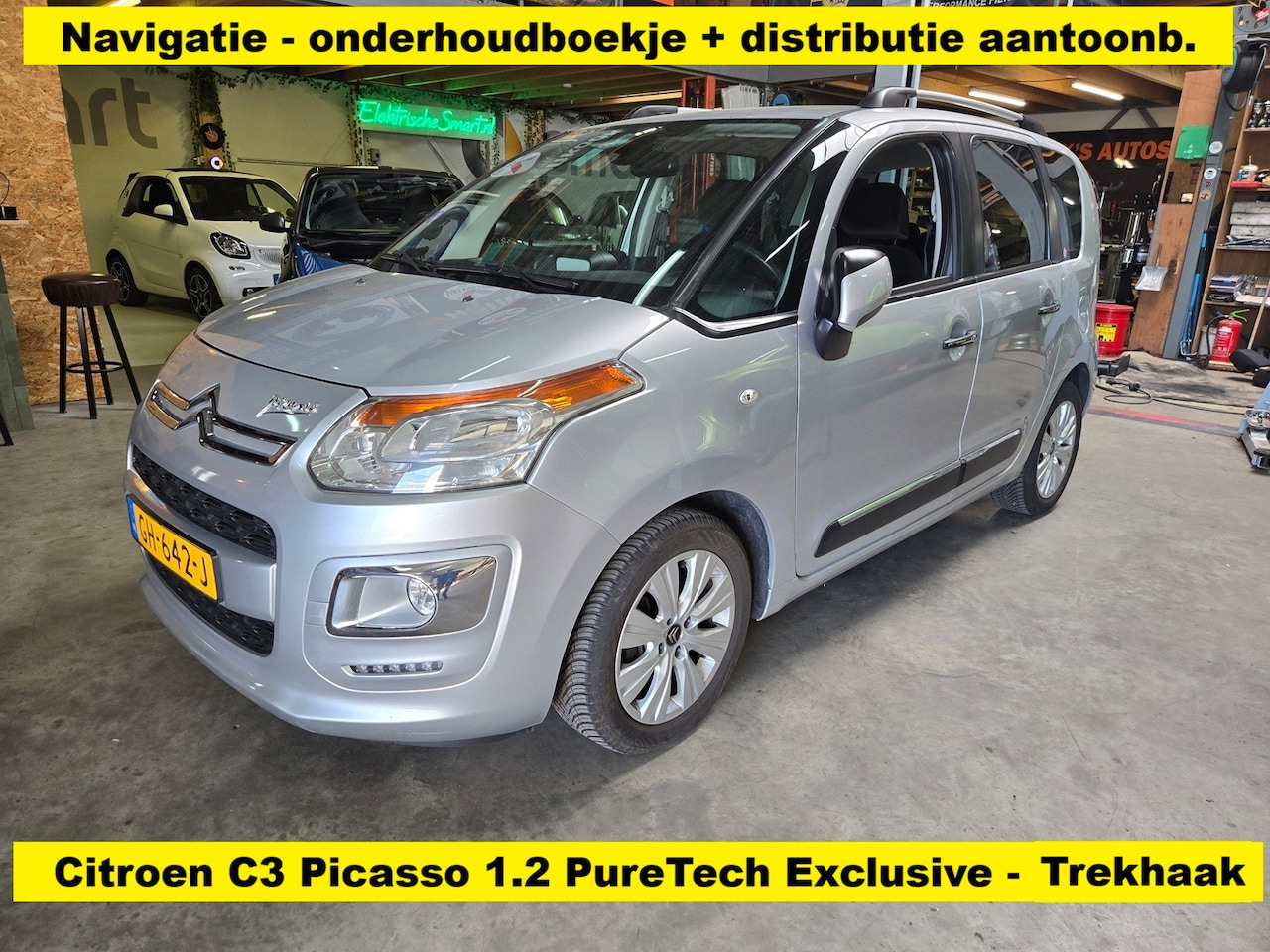 Citroën C3 Picasso - 1.2 PureTech Exclusive 1.2 PureTech Exclusive, zeer compleet, onderhoud incl distributie aantoonbaar - AutoWereld.nl