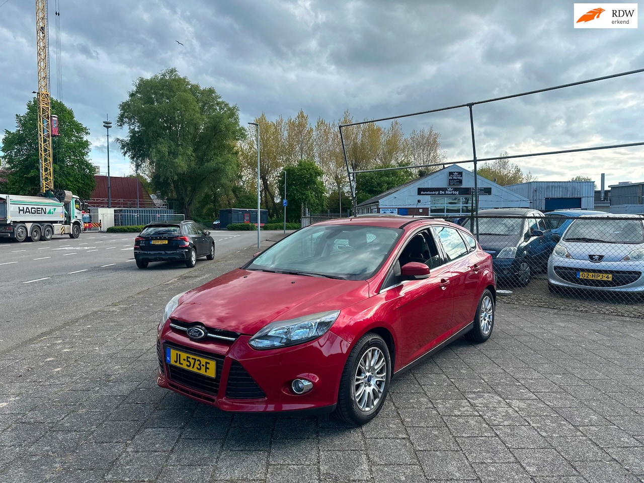 Ford Focus - 1.6 EcoBoost Titanium MOTOR NIET GOED!!! Airco Stoelverwarming Cruise!!! - AutoWereld.nl