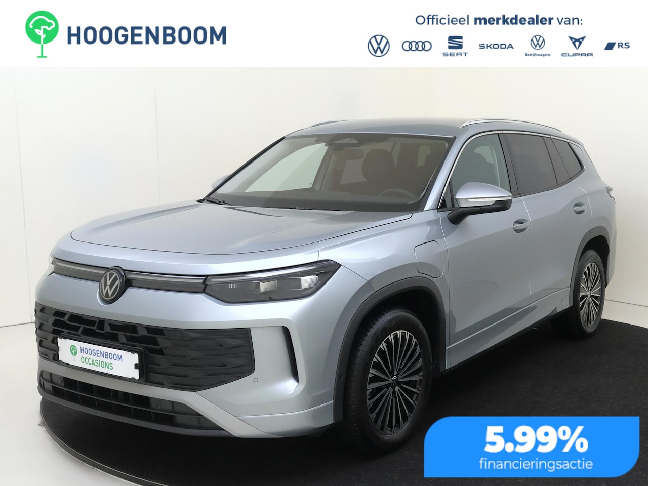 Volkswagen Tayron - 1.5 eHybrid Life Edition | SoH 100% | Trekhaak | Achteruitrijcamera | Adaptieve demping sy - AutoWereld.nl